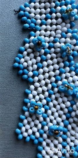 Бусы бисер Чехия Винтаж