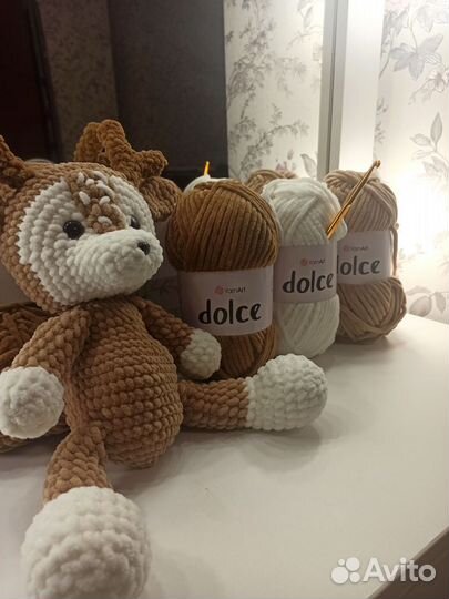 Вязаные игрушки ручной работы на заказ