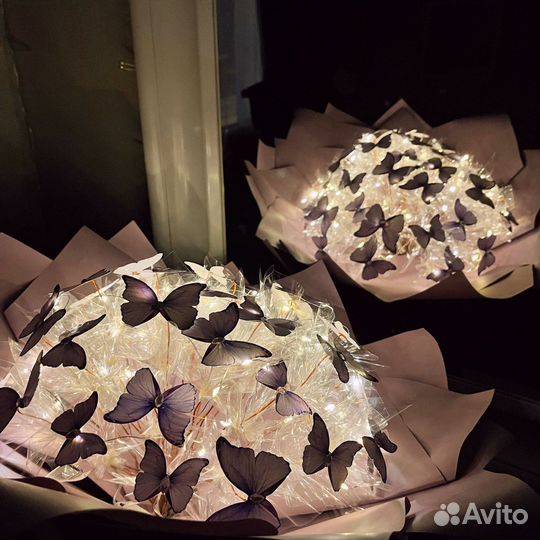 Букет из бабочек