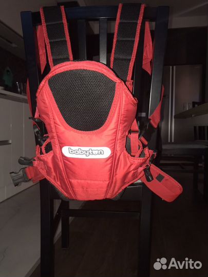 Рюкзак-переноска Babyton Wolke Красный