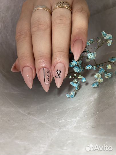 Наращивание ногтей и покрытие