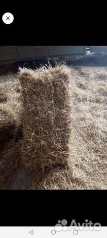 Солома в тюках