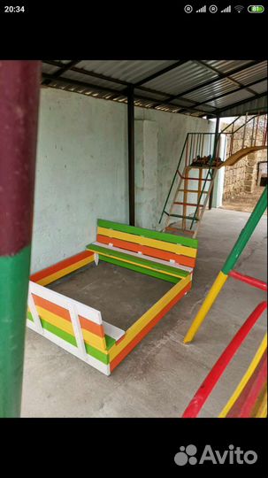 Детская песочница-трансформер