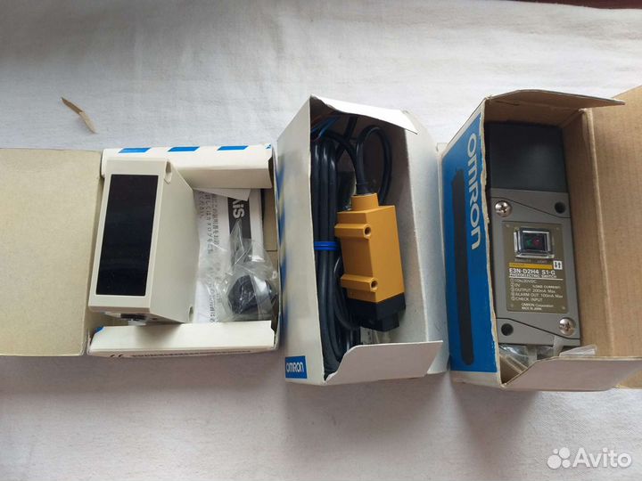 Датчик оптические индуктивные sick /omron / IFM