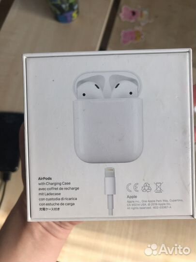 Наушники apple airpods 2