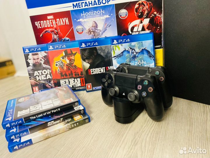 Sony Playstation 4 Pro PS4 Slim Hen прошиты 9.0 иг