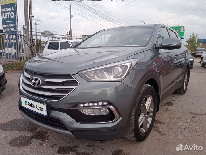 Hyundai Santa Fe 2.4 AT, 2018, 56 000 км