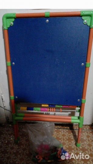 Мольберт детский двухсторонний