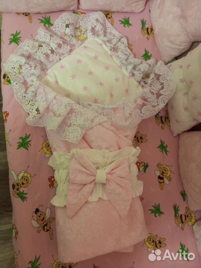 Конверт на выписку для девочки