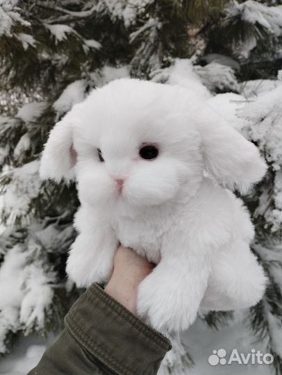 Игрушка кролик в стиле тедди