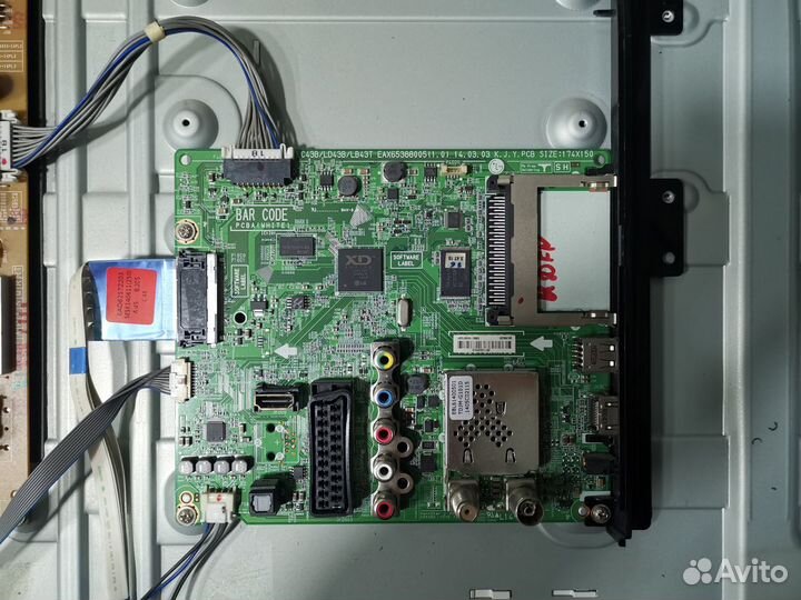 Телевизор LG 49LB629V (Разбор) (По запчастям)