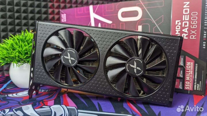 Видеокарта rx 6600 8gb xfx speedster swift 210