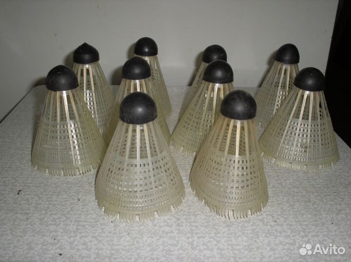 Воланчики СССР для бадминтона