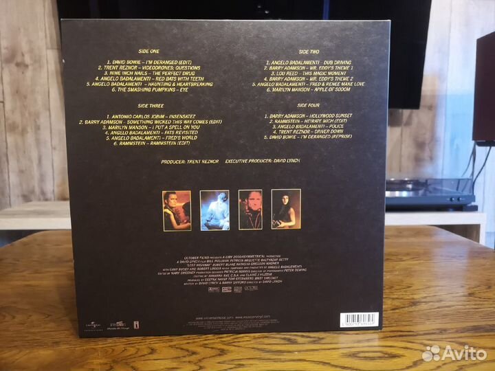 Саундтрек к фильму Lost Highway на виниле