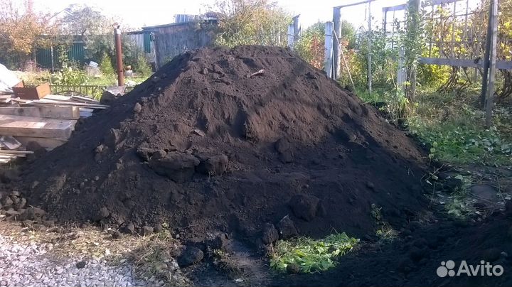 Плодородный и растительный грунт, торф