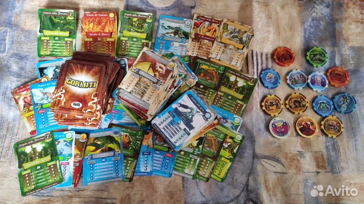 Карточки Gormiti