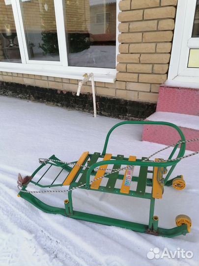 Коляска сани