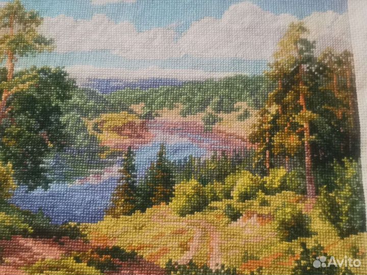 Картина вышитая крестом