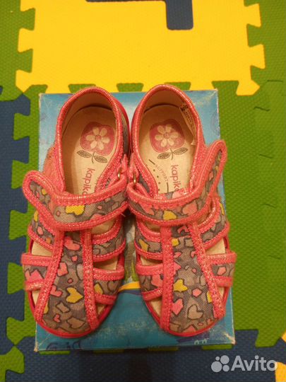 Сандалии для девочки 23 размер