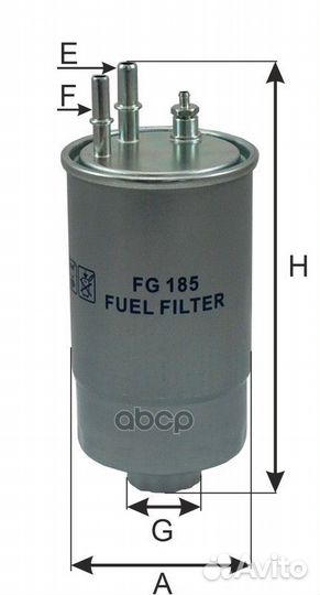 Фильтр топливный citroen jumper 3.0D/fiat ducato