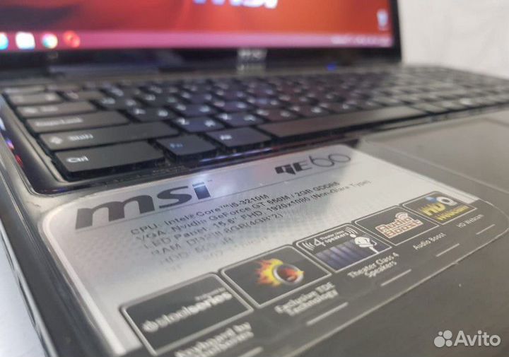 MSI GT650m, i5,500gb, RAM8gb, Черная Пятница