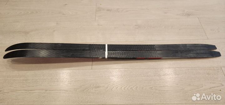 Лыжи детские 120 с ботинками 30 размер бу