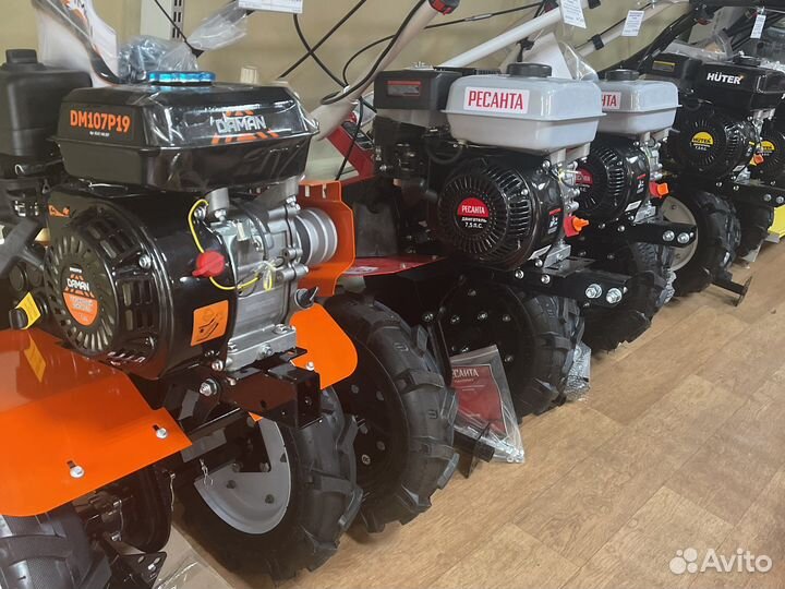 Мотоблок бензиновый 15 л.с. BR-135 GD с вом