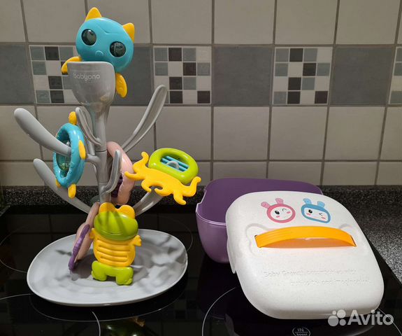 Набор погремушек прорезывателей и Сушилка