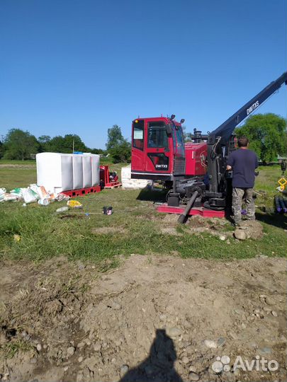 ГНБ бурение, прокол под дорогой, водоемом, зданием