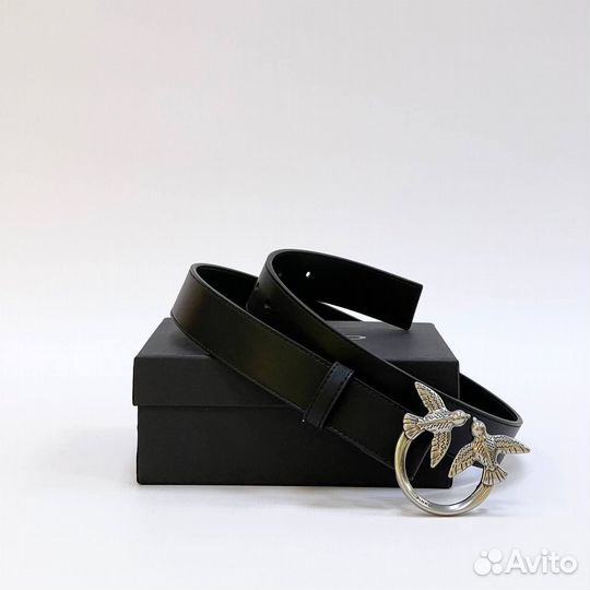 Ремень pinko кожаный