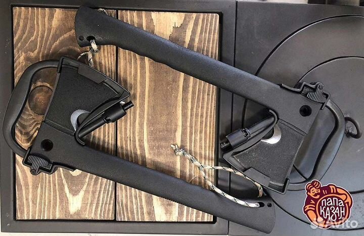 Топор для выживания 5в1 с филейным ножом