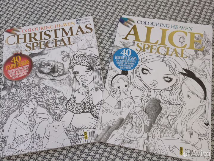 Иностранные раскраски Colouring heaven