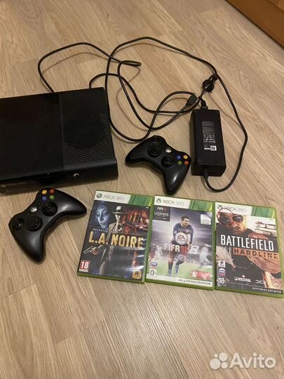 Игровая приставка xbox 360 с играми
