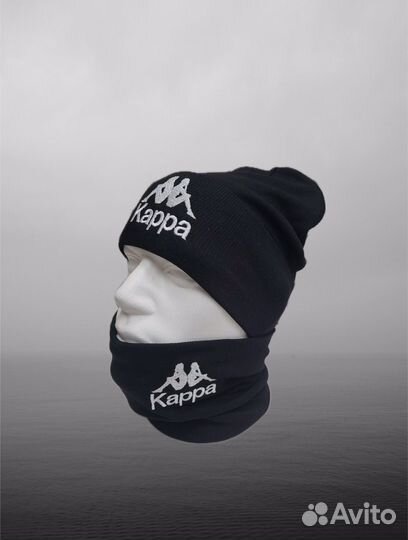 Комплект шапка и снуд