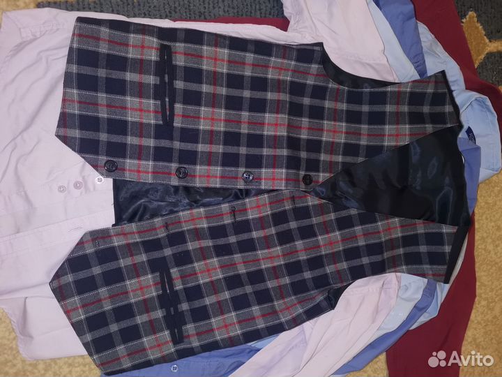 Жилетка школьная на мальчика 146