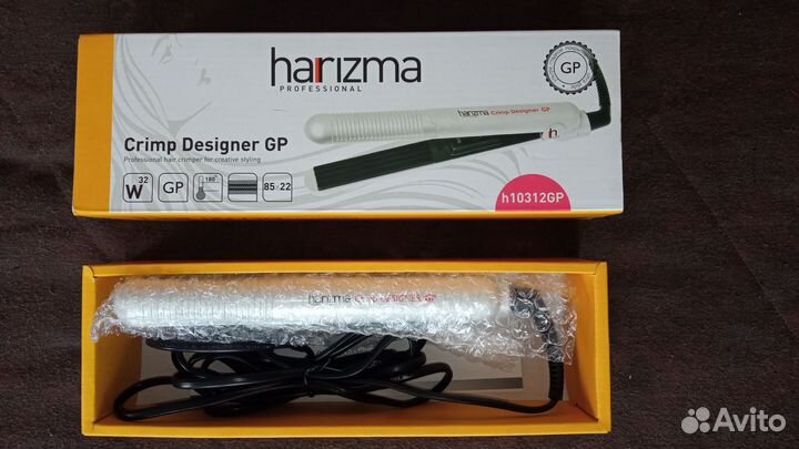 Плойка - щипцы гофре harizma