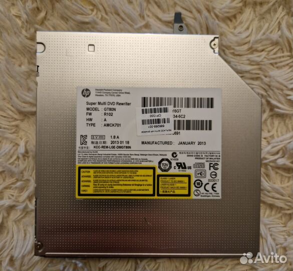 DVD привод для ноутбука