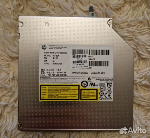 DVD привод для ноутбука