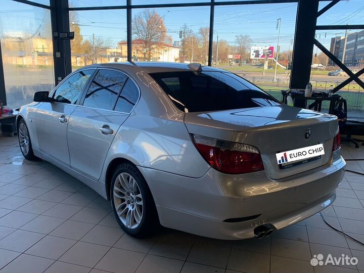 Чип тюнинг BMW 5 series 525i E60 218 лс 2.5