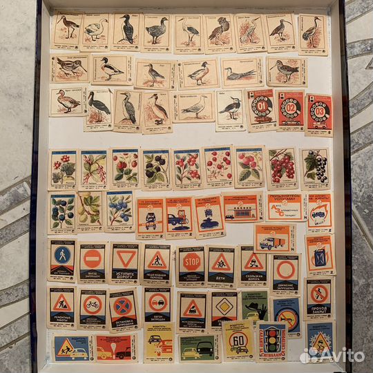 527 спичечных этикеток коллекция филумения
