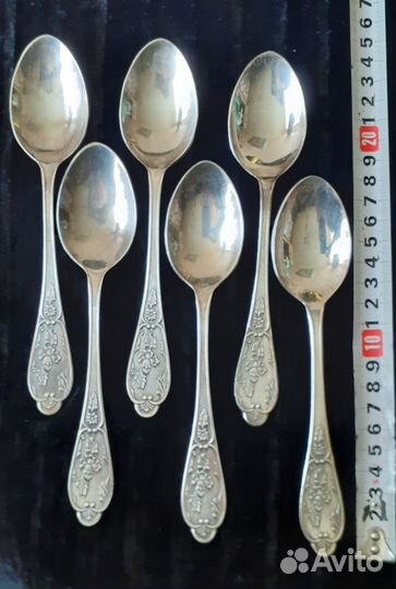 Бокал Индия мельхиор ложки юммет мельх. с сер