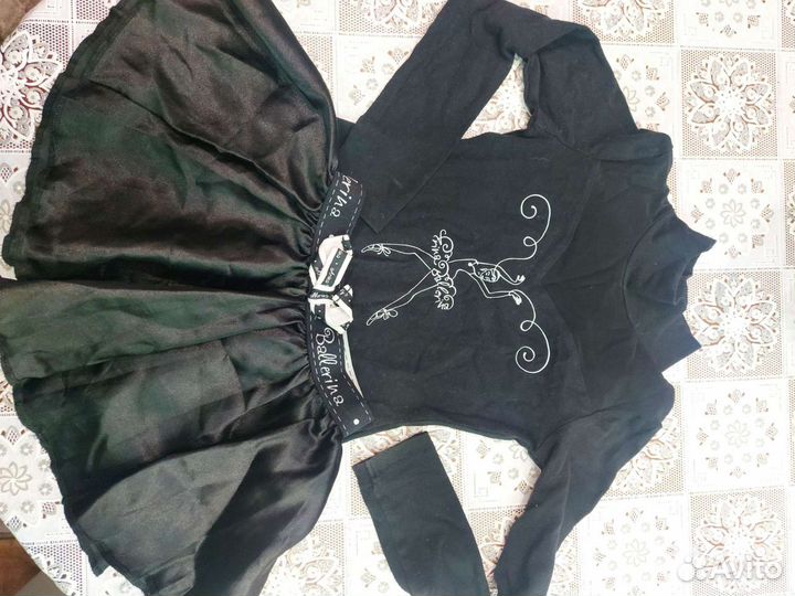 Купальник с юбкой для занятий 116-128