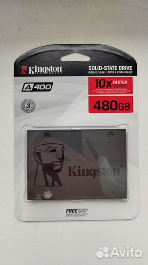SSD Kingston A400 480gb