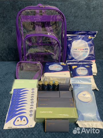 Готовая сумка в роддом / набор в роддом