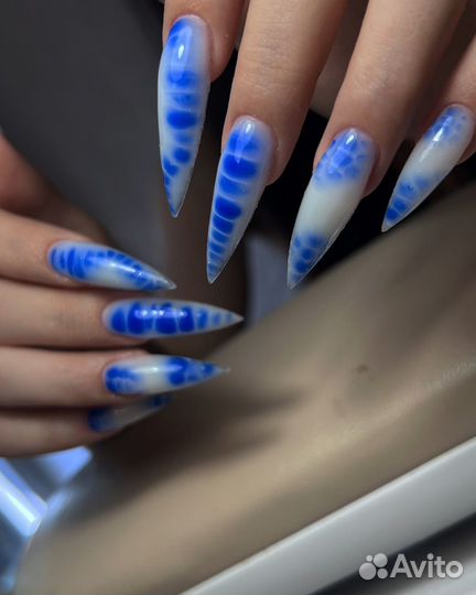 Наращивание ногтей на дому