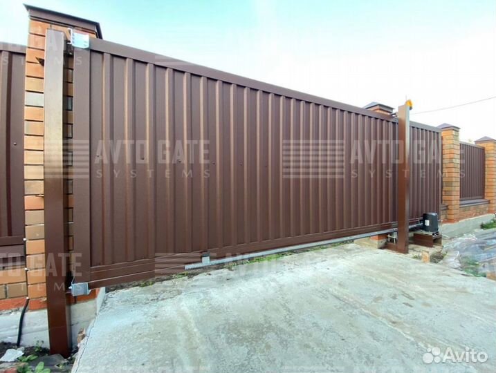 Откатные ворота