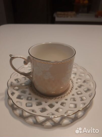 Чашка с блюдцем Lefard (новые)