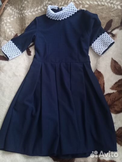 Школьная форма для девочки 134-140 синяя