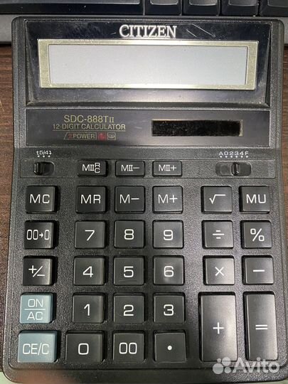 Калькулятор canon casio citizen