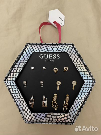 Серьги guess оригинал